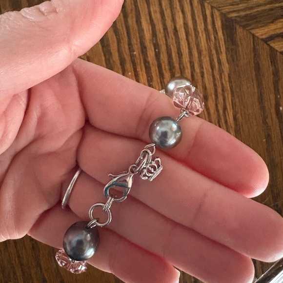 Premier Designs Pink and Silver Fashion Necklace - Picture 3 of 6